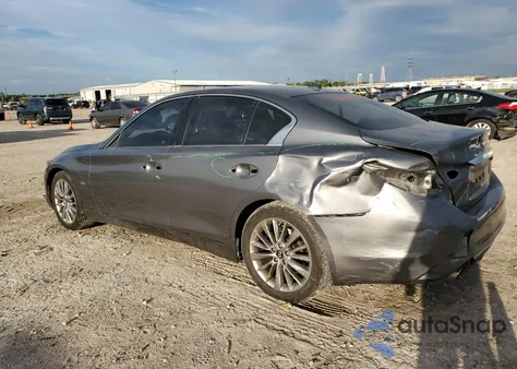 2018 Infiniti Q50 3.0T Luxe from USA, damaged, VIN JN1EV7AP5JM350376